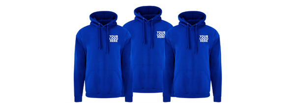 Super Saver 48 Hoodies with FREE embroidery