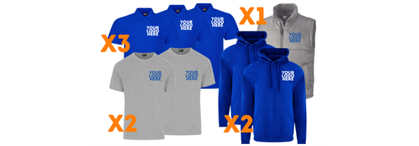 Spring Workwear Bundle with FREE embroidery