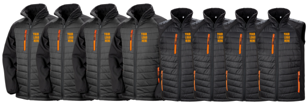Compass Padded Softshell Bundle with FREE embroidery
