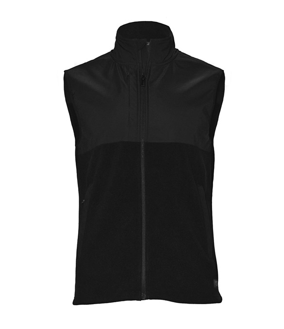 Highland - Fashionable yoke fleece vest