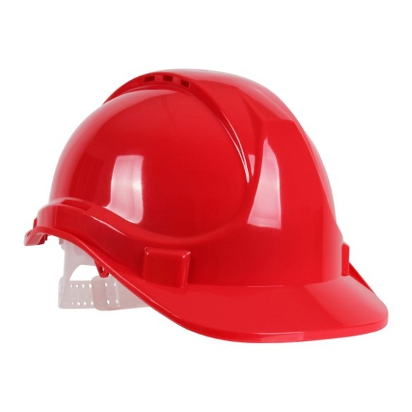 Blackrock 6 Point Harness Safety Helmet - Red