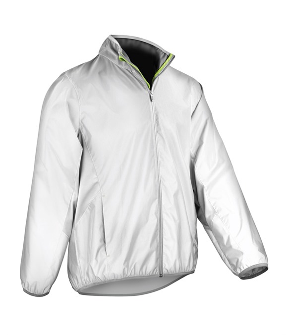 Luxe reflective hi-vis jacket