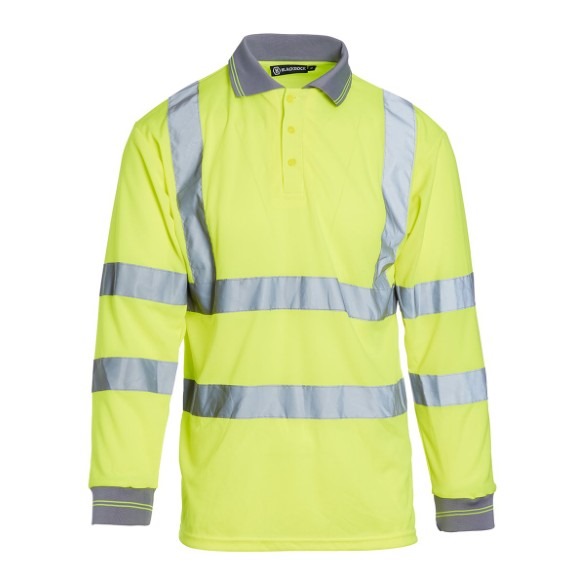 Blackrock Hi-Vis Polo Shirt Long Sleeve