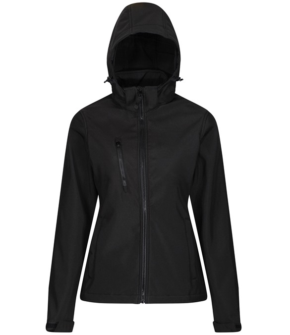 Women&#39;s venturer 3-layer hooded softshell jacket