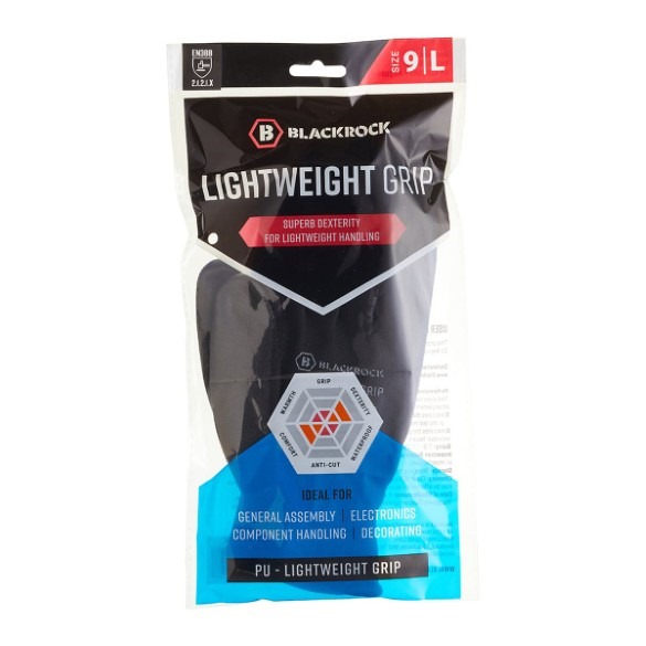 Blackrock Lightweight PU Gripper Gloves Pack 6 Pairs