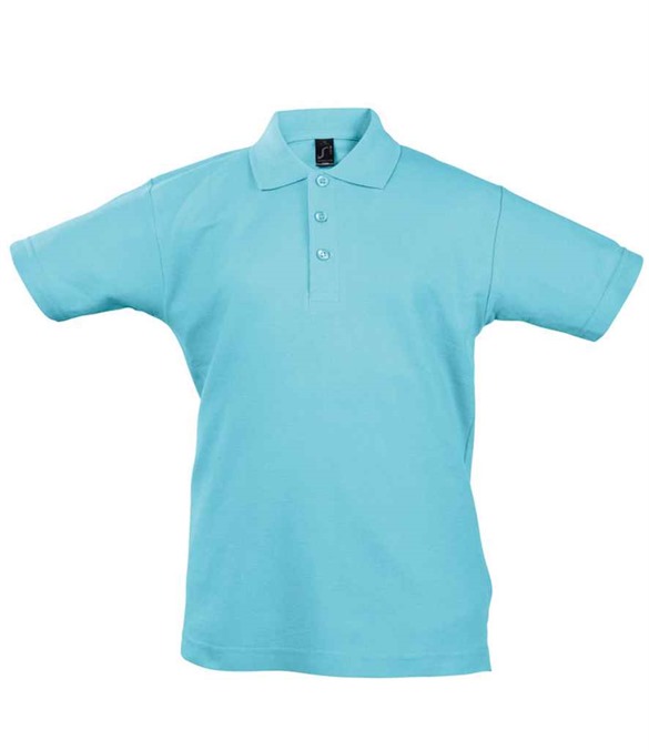 SOL&#39;S Kids Summer II Cotton Pique Polo Shirt
