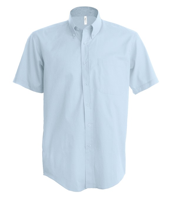 Men's short-sleeved Oxford shirt