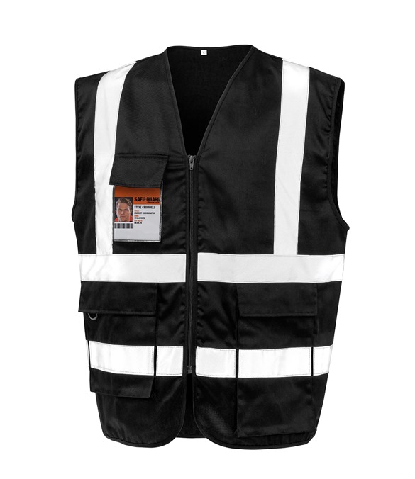 Heavy duty polycotton security vest