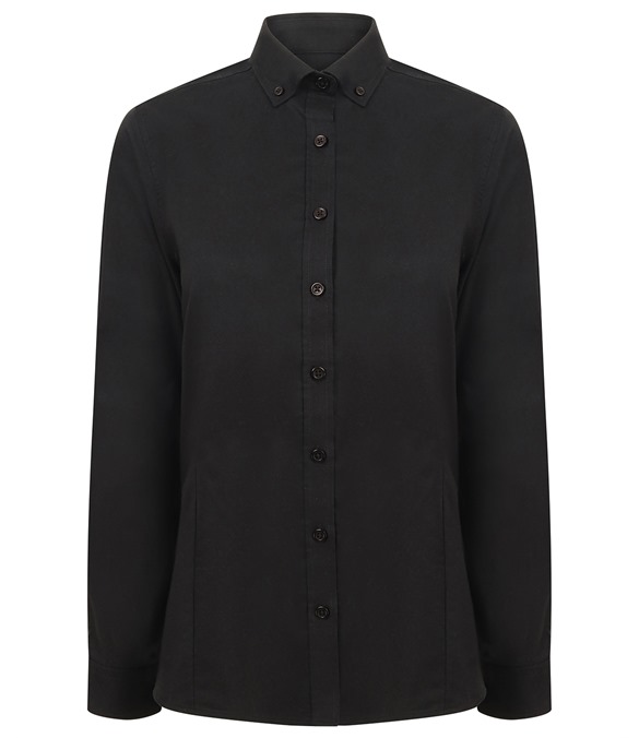 Women's modern long sleeve Oxford shirt