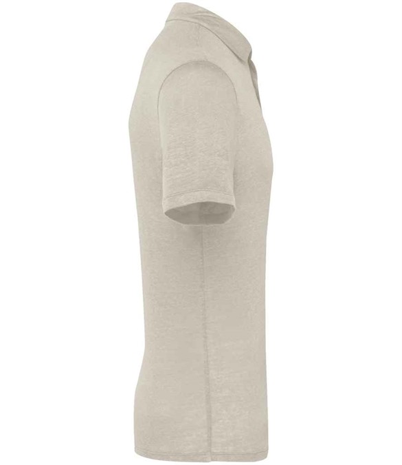 Spasso Knitted Linen Polo Shirt