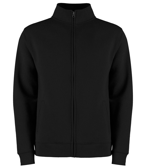 Regular fit zipped sweatshirt