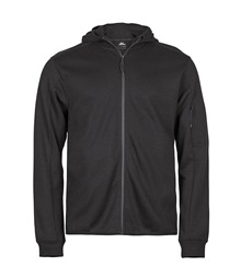 Athletic hooded full-zip sweatshirt (5706)