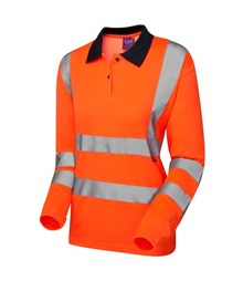 BEAFORD Leo EcoViz Comfort Womens Sleeved Polo Shirt