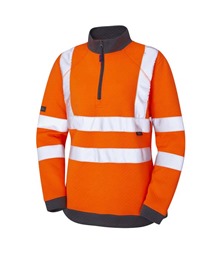 ELBERRY Leo EcoViz Womens 1/4 Zip Sweatshirt