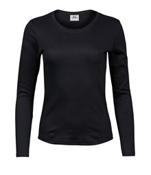 Women?s long sleeve interlock tee (590)