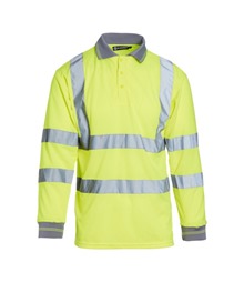 Blackrock Hi-Vis Polo Shirt Long Sleeve