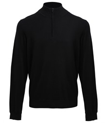 ? zip knitted sweater