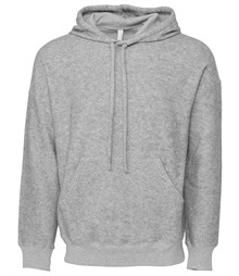 Unisex sueded fleece pullover hoodie