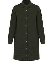 Spasso Ladies Linen Dress Shirt