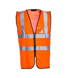 Blackrock Hi-Vis ExecuTive Sleeveless Vest/Waistcoat