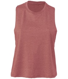 Women's racerback cropped tank