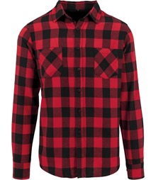 Checked flannel shirt