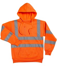 Warrior Hi-Vis Pull On Hoodie