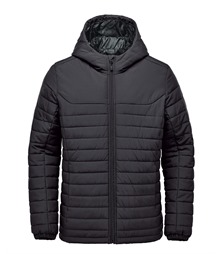 Nautilus quilted hooded jacket