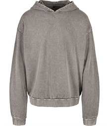 Acid washed oversize hoodie
