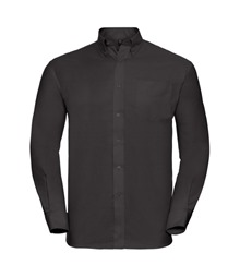 Long sleeve easycare Oxford shirt