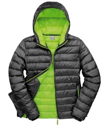 Urban snow bird hooded jacket