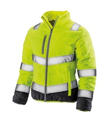 Women's soft padded safety jacket
