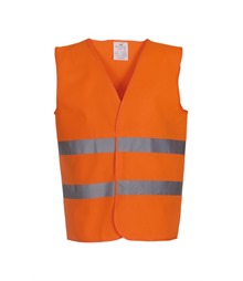 Hi-vis 2-band waistcoat (HVW102)