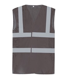 Top cool open mesh 2-band-and-braces waistcoat (HVW120)