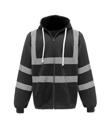 Hi-vis zip hoodie (HVK07)