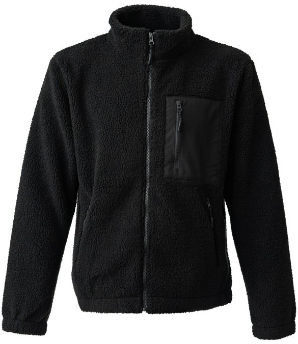 Ravine Unisex Full Zip Borg Fleece Jacket