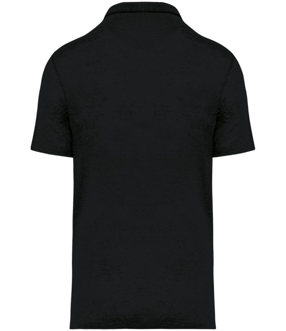 Spasso Linen Polo Shirt