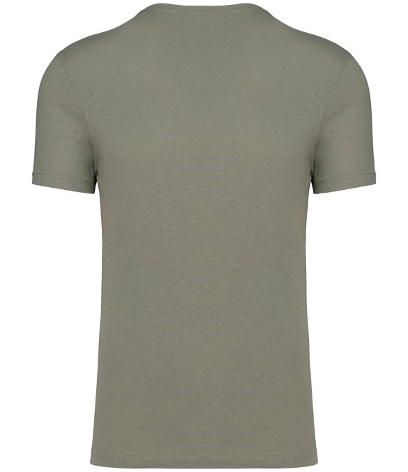 Spasso Unisex Organic Cotton Linen Blend T-Shirt