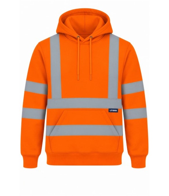 Hi Vis Hooded Sweatshirt